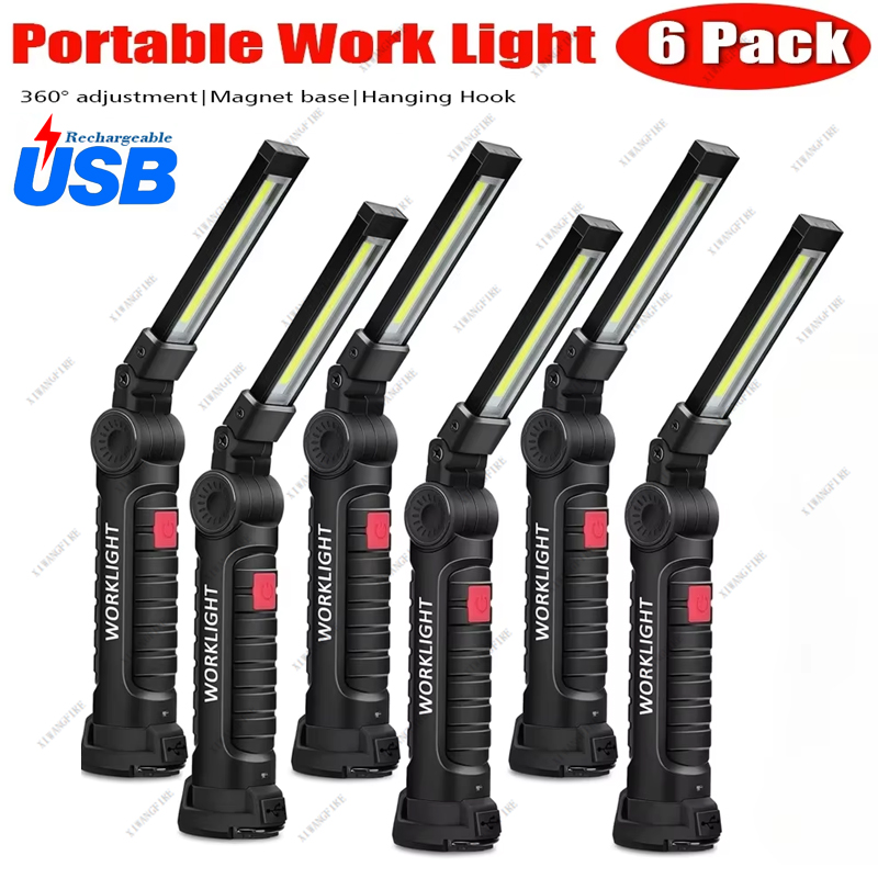 Renewable Energy Sources - 휴대용 COB LED 작업 조명 USB