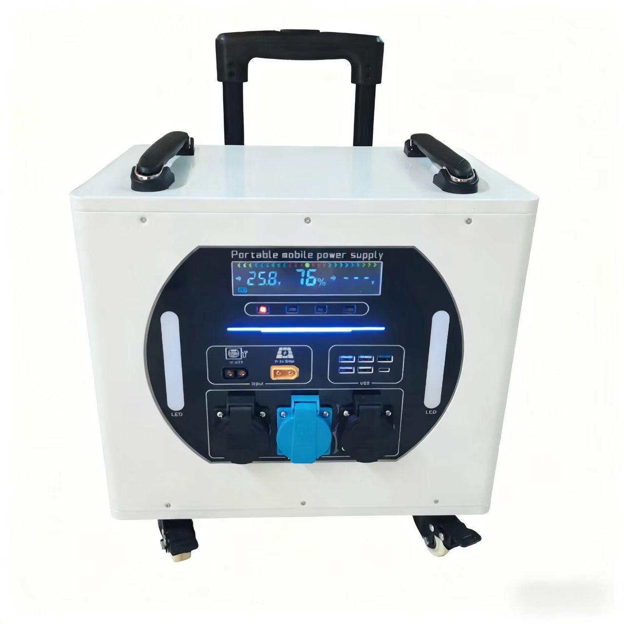 Portable Power Station - 프리미엄급 3000W 타이로드형 휴대용 모바일 파워스테이션