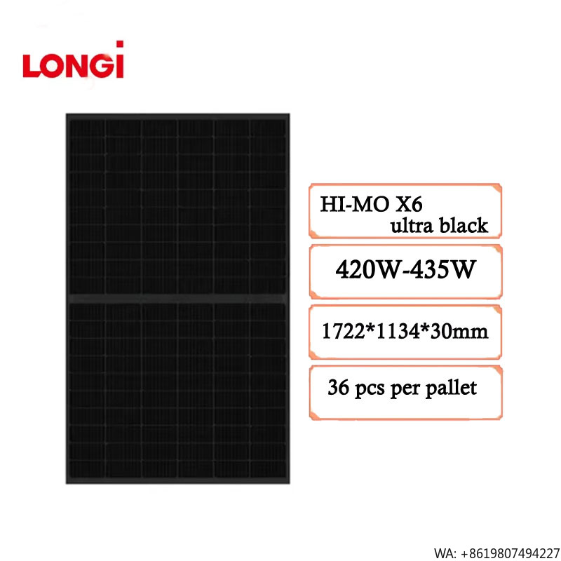 Longi Panel Lr5 - 롱기 하이모 X6 아티스트 LR5-54HTDB 420-435M