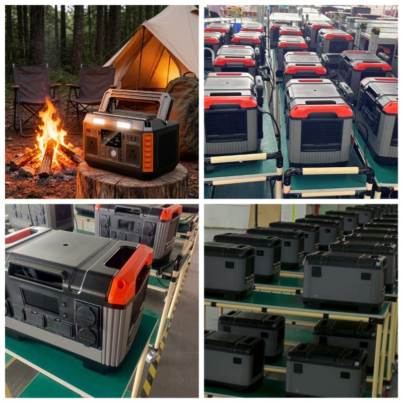 Portable Power Station - 휴대용 파워스테이션 220V 500W 야외 리튬