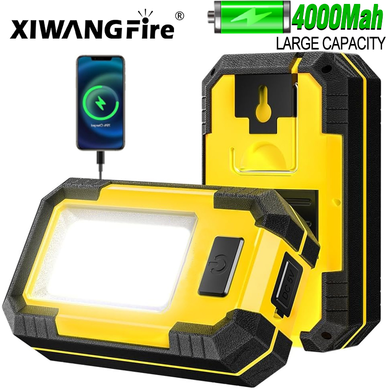 Renewable Energy Sources - 4000MaH 충전식 작업등 30W 슈퍼 브라이트