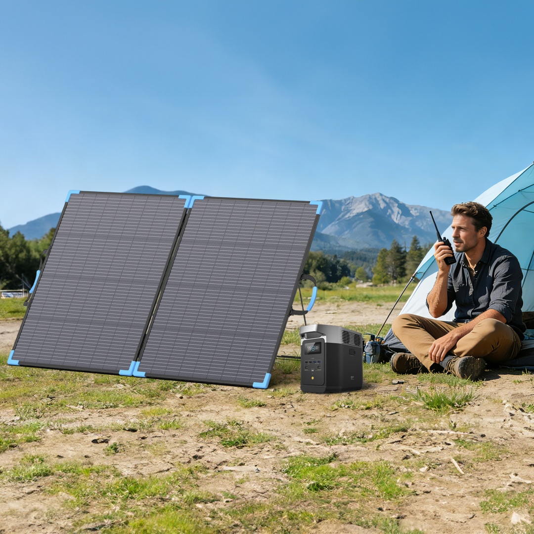 Renewable Energy Resources - E-POWO 20V 양면 태양광 패널 220W