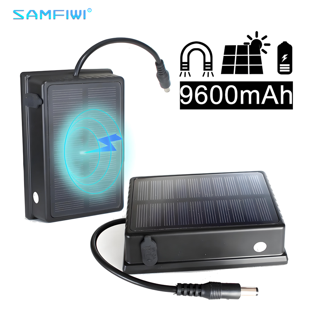 Renewable Energy Sources - 자석식 태양광 충전식 보조배터리 방수 장시간