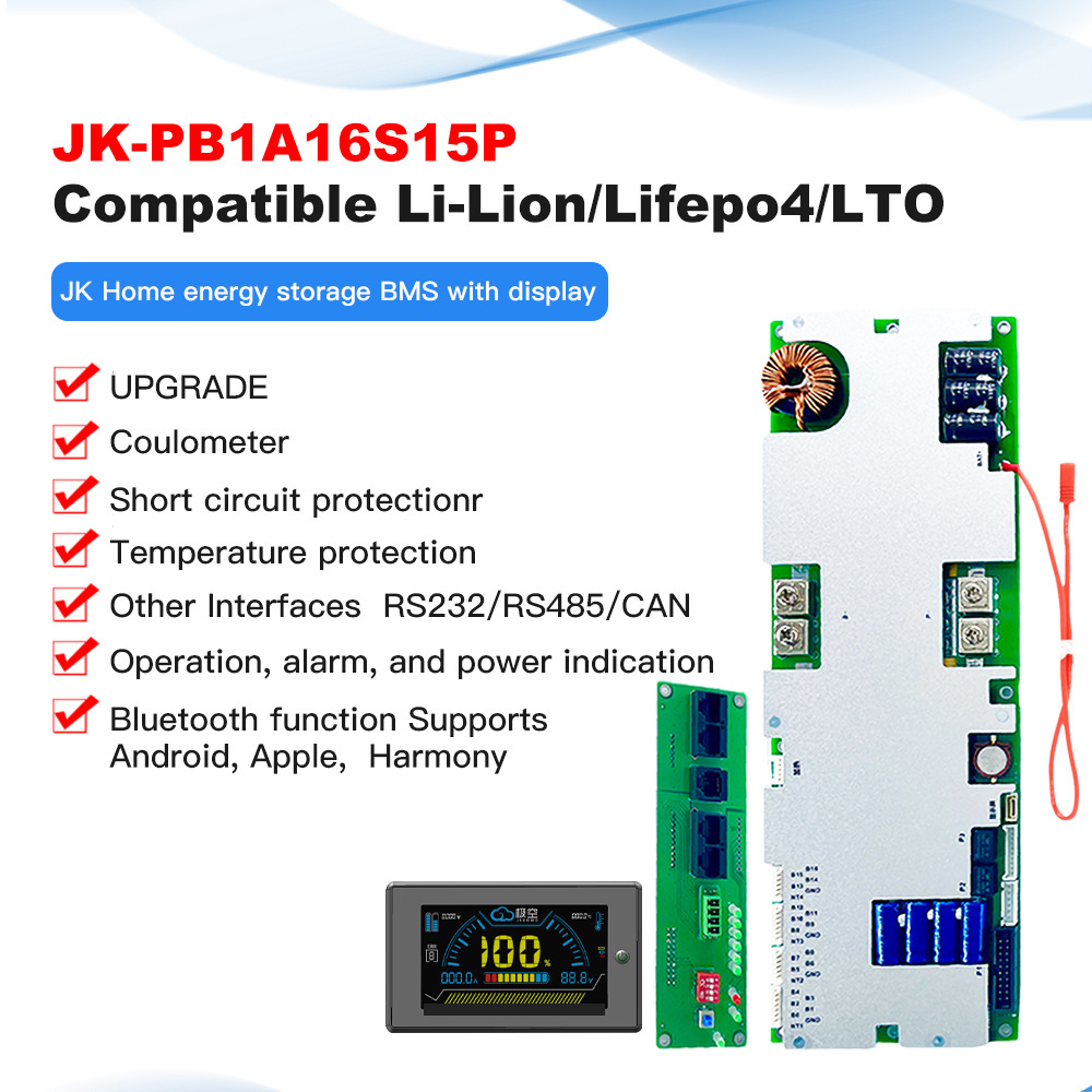 JKBMS 액티브 밸런서 가정용 저장 에너지 Lifep - Smart Bms 리뷰 및 가격
