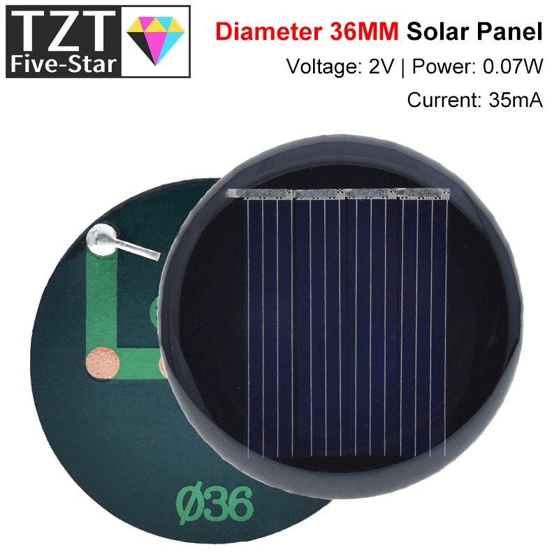 1/3/5PCS 2V 35mA 0.07W D36MM 다 - Jinko Solar Panel Cheetah 리뷰 및 가격