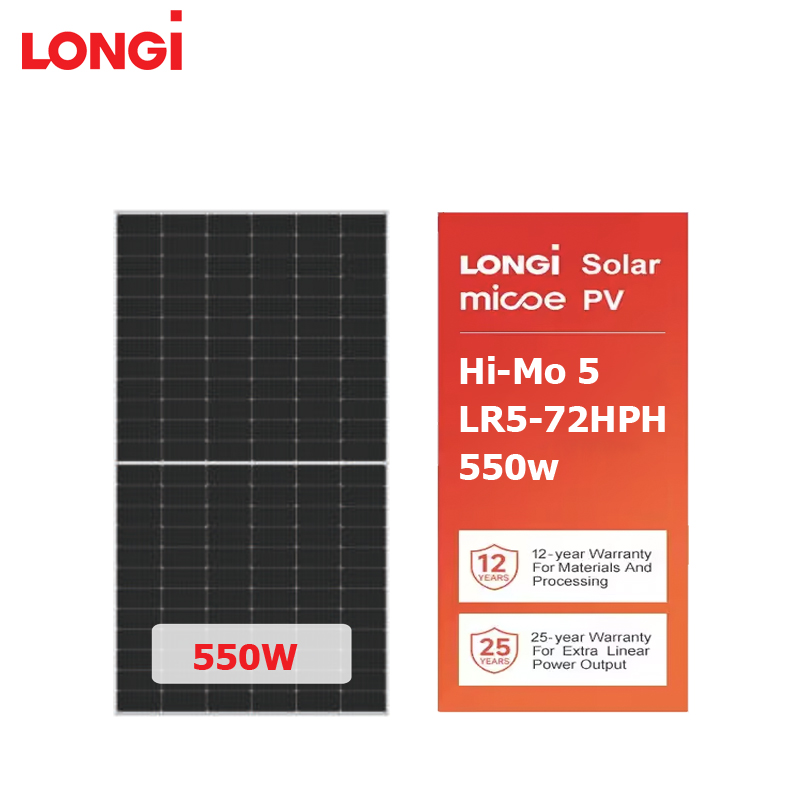 롱기 하이모 5 LR5-72HPH 550w 하프셀 태양 - Longi Panel Lr5 리뷰 및 가격