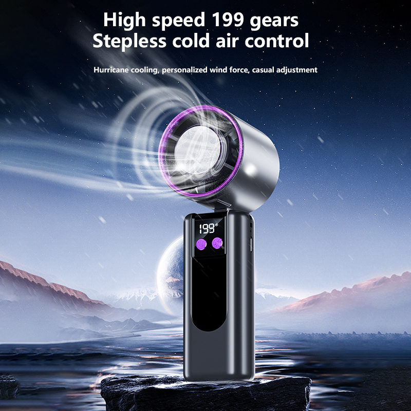 199단 속도 조절 고속 냉각 팬 USB 충전 디지털  - Wind Turbine Generator 리뷰 및 가격