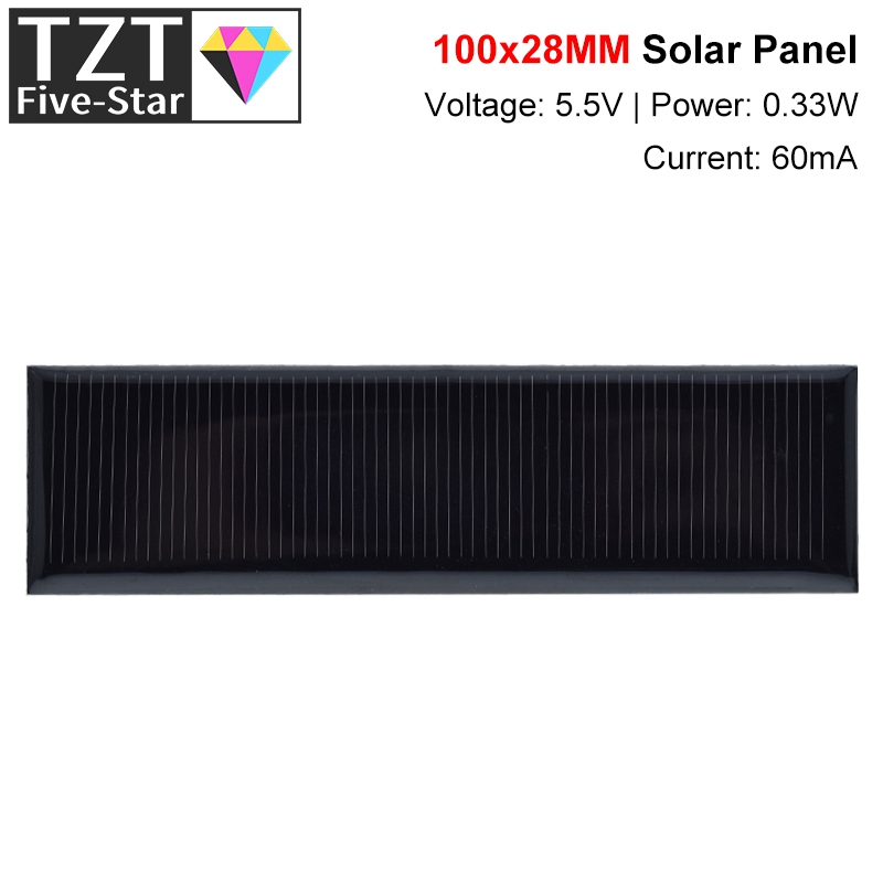 TZT 다결정 태양 전지 패널 5.5V 60mA 0.3 - Jinko Solar Panel Cheetah 리뷰 및 가격