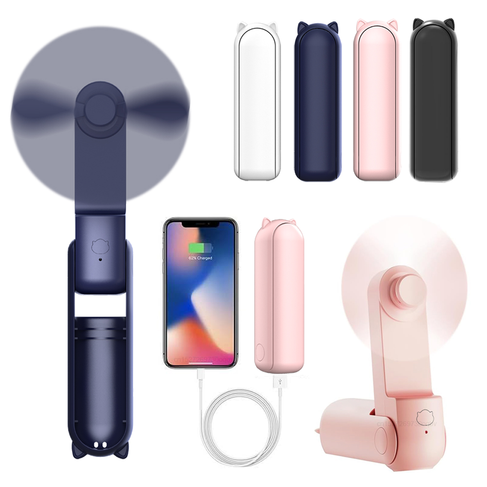 휴대용 선풍기 2000mAh USB 충전식 3단 속도  - Renewable Energy Sources 리뷰 및 가격