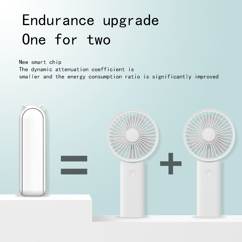 휴대용 선풍기 2000mAh USB 충전식 3단 속도  - Renewable Energy Sources 리뷰 및 가격