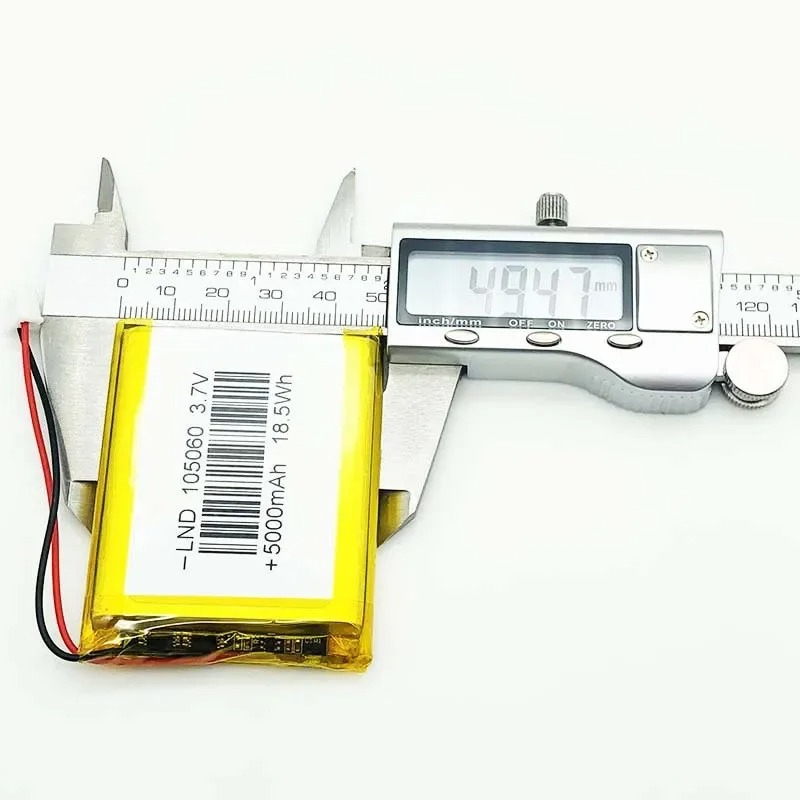 105060   3.7V 5000mAh 폴리머 리튬 충 - Renewable Energy Sources 리뷰 및 가격