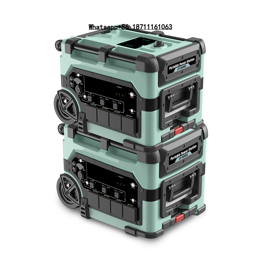 휴대용 7680Wh 스마트 모니터링 시스템 모바일 파워 - Portable Power Station 리뷰 및 가격