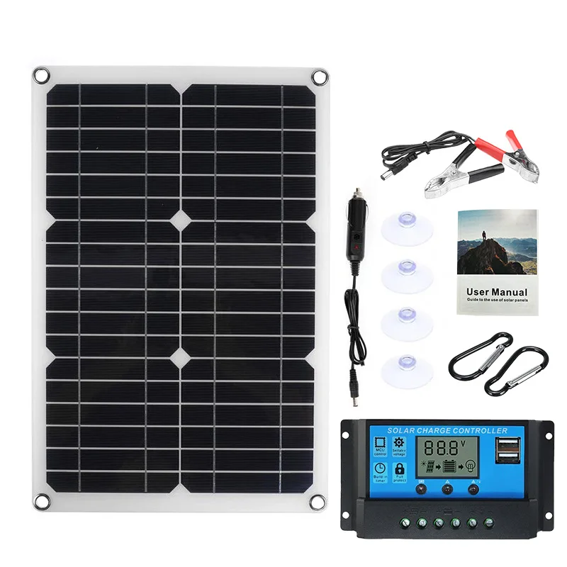 야외 캠핑 휴대폰 차량 충전을 위한 듀얼 USB 및 1 - Jinko Solar Panel Cheetah 리뷰 및 가격