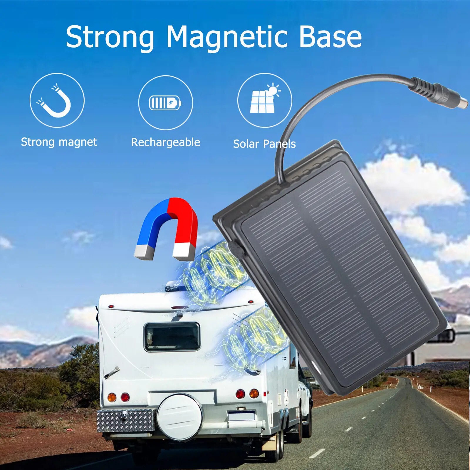 자석식 태양광 충전식 보조배터리 방수 장시간 사용 차량 - Renewable Energy Sources 리뷰 및 가격
