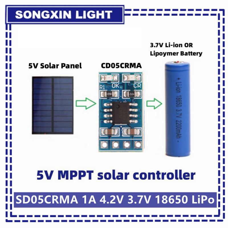 MPPT 태양열 충전 컨트롤러 1A 4.2V 3.7V  - Jinko Solar Panel Cheetah 리뷰 및 가격