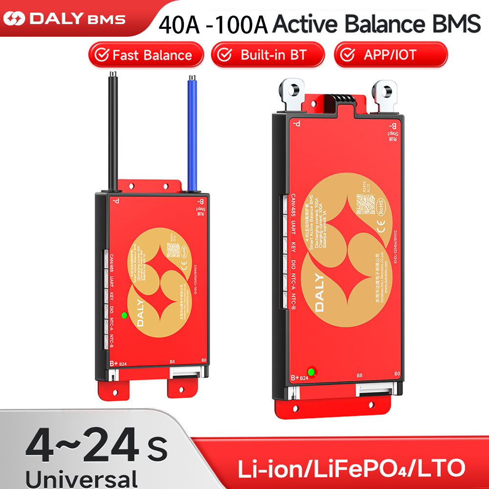 DALY 100 스마트 BMS 4S 8S 12S 13S - Smart Bms 리뷰 및 가격