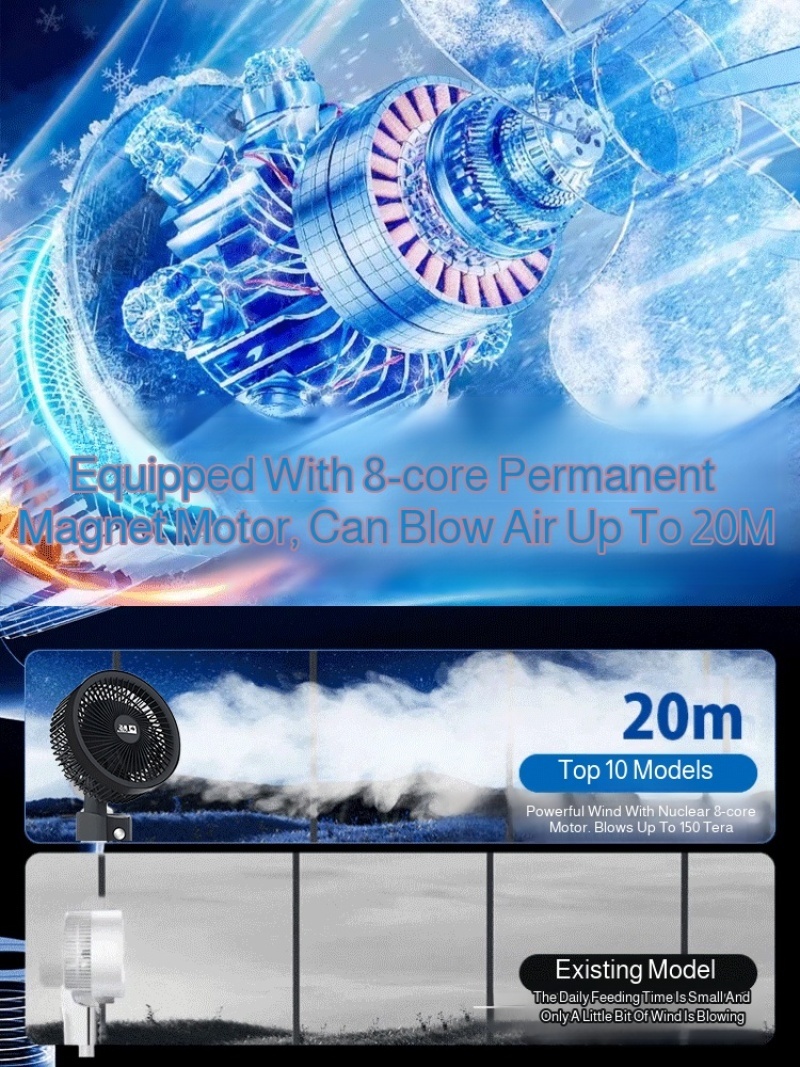 초저소음 공기 순환 바닥 팬 터빈 무소음 스탠딩 바닥  - Wind Turbine Generator 리뷰 및 가격