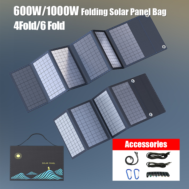 1000W 태양 전지 패널 휴대용 접이식 가방 USB  - Jinko Solar Panel Cheetah 리뷰 및 가격
