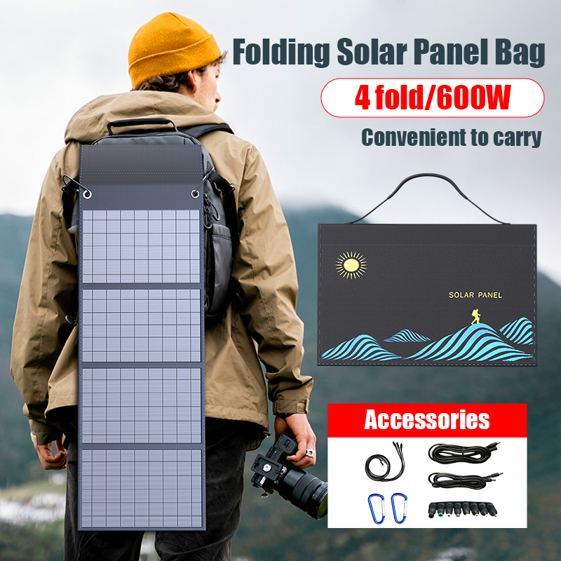 1000W 태양 전지 패널 휴대용 접이식 가방 USB  - Jinko Solar Panel Cheetah 리뷰 및 가격