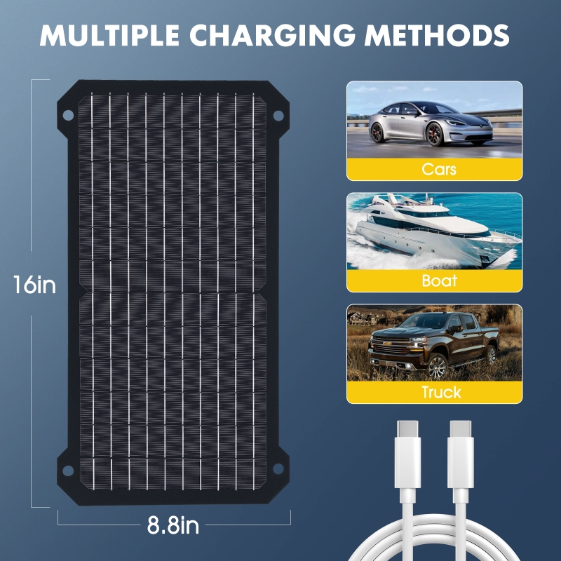 30W 유연한 단결정 태양광 충전 패널 Type-C/U - Jinko Solar Panel Cheetah 리뷰 및 가격