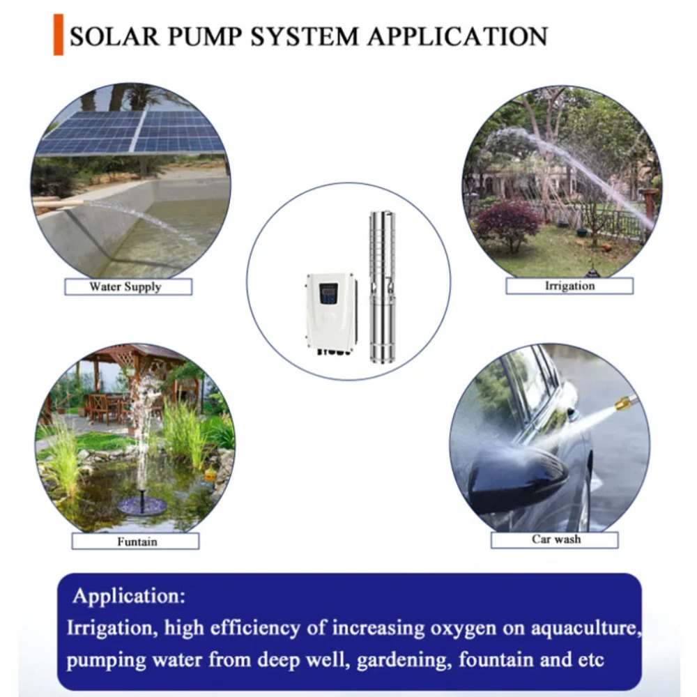 3인치 태양광 심정용 수중 펌프 48V 500W DC  - Solar Water Pump 리뷰 및 가격